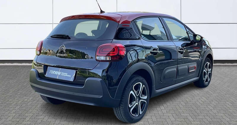 Citroen C3 cena 64900 przebieg: 6500, rok produkcji 2022 z Wysoka małe 301